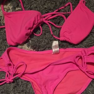 No Boundaries Bright Pink Swimwear